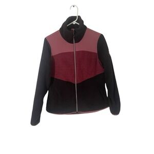 KUHL Women's Prism Jacket Colorblock Kalamata Full Zip Fleece Size M Outdoors